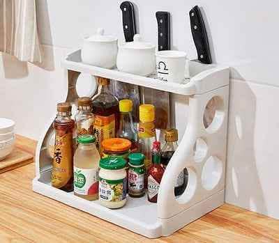 Multi-Layer Kitchen Storage Shelf - Supplies Organizer Rack - Vezir