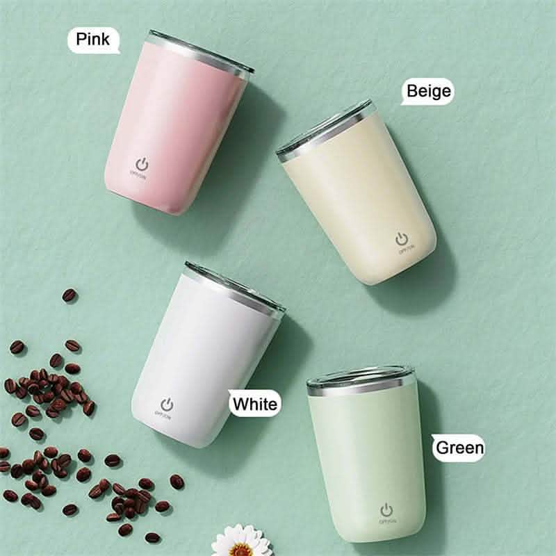 350ml Automatic Self Stirring Mug - Electric Magnetic Coffee Cup - Vezir