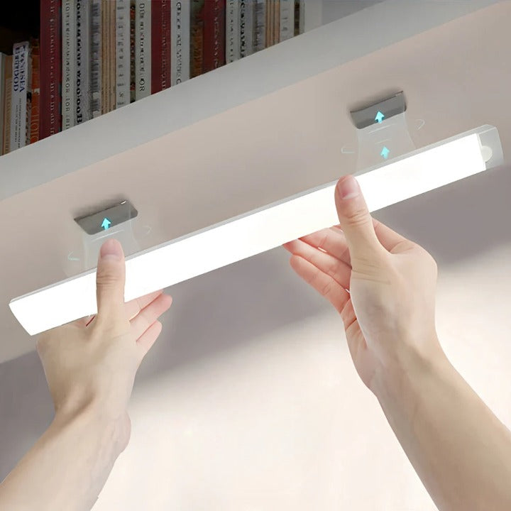 Night Lights Wireless LED Motion Sensor Lamp USB Rechargeable Magnetic for Wardrobe Room Closet Kitchen Aisle Tube Detector Bulb