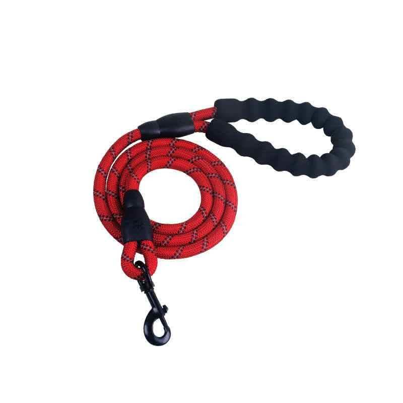 Reflective Dog Leash - Nylon Pet Training Rope for All Sizes - Vezir