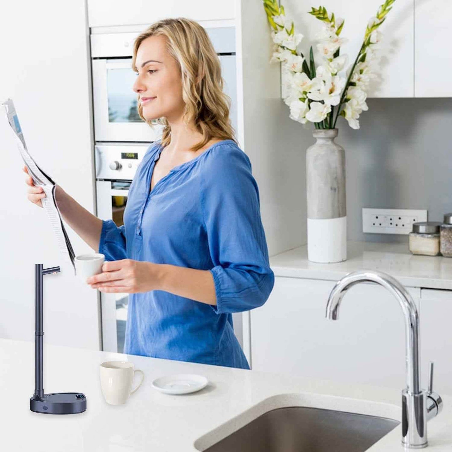 Automatic Water Dispenser - Desktop Rechargeable Pump - Vezir