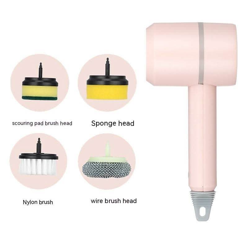 Electric Dishwashing Brush - Wireless USB Rechargeable Cleaner - Vezir