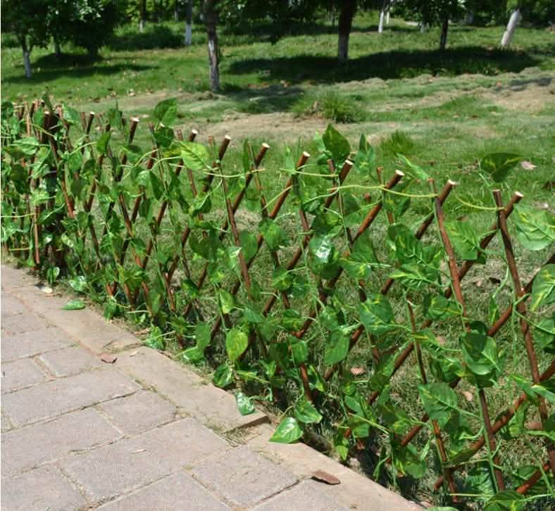 Plant Climb Trellis - Anticorrosive Wood Garden Wall Fence - Vezir