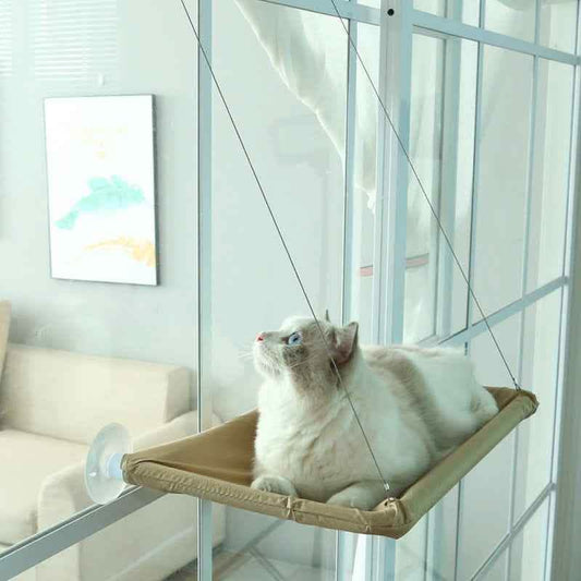 Elite Four Seasons Cat Swing Bed - Suction Mount Hammock - Vezir