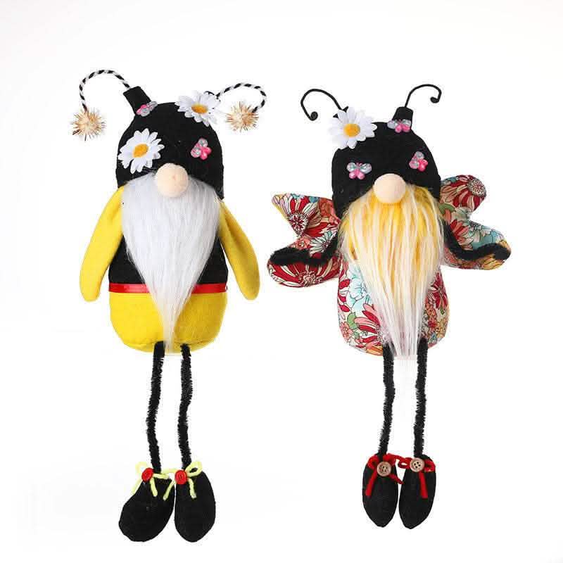 Bee Festival Butterfly Faceless Doll - Long Legs Flower Decoration - Vezir