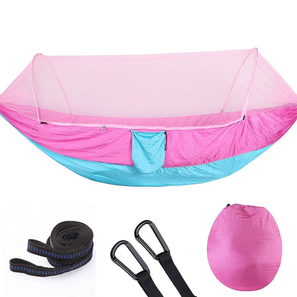 Automatic Quick-Opening Hammock - Mosquito Net Camping Bed - Vezir