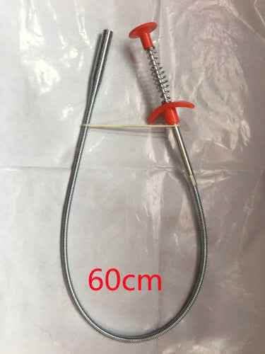 60CM Drain Clog Remover - Spring Pipe Dredging Tool - Vezir