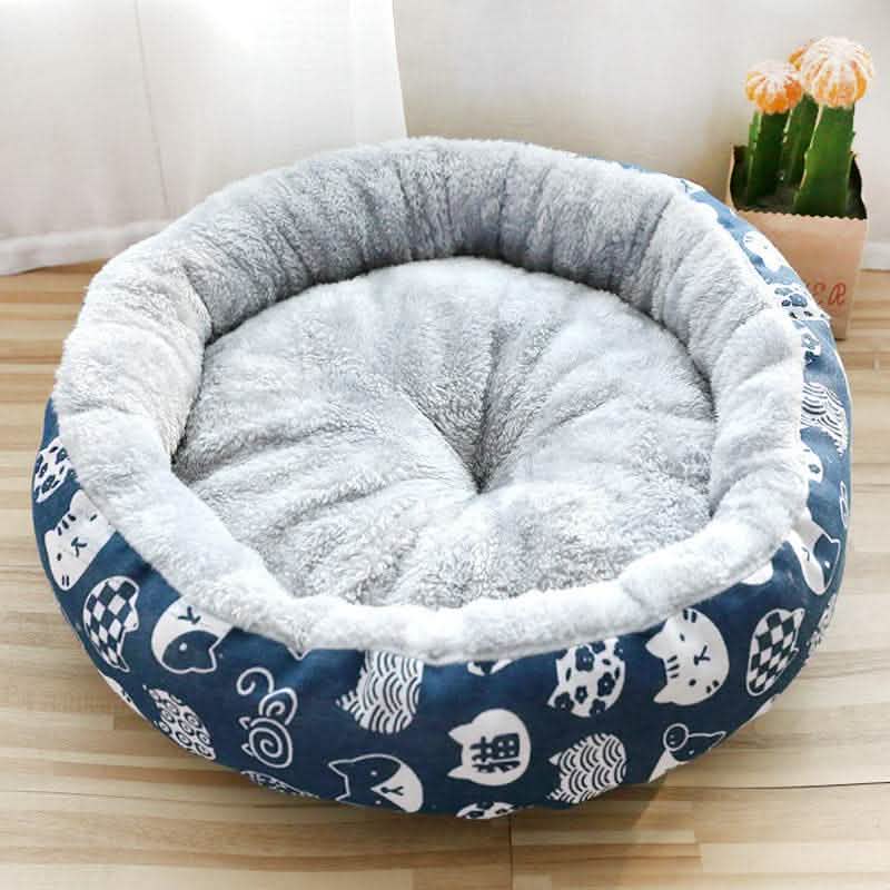 Pet Litter Pad - Round Cotton Padded Mat for Dogs & Cats - Vezir