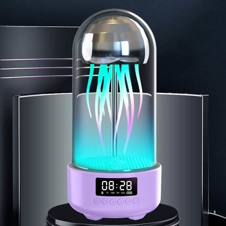 3-in-1 Colorful Jellyfish Lamp - Smart Bluetooth Speaker Clock - Vezir
