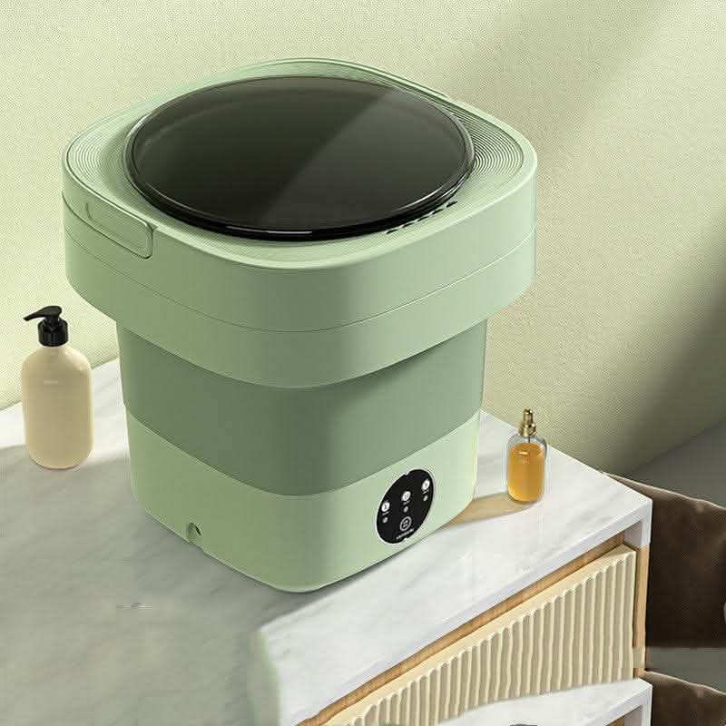 Mini Foldable Washing Machine - Portable Spin Dry Laundry - Vezir