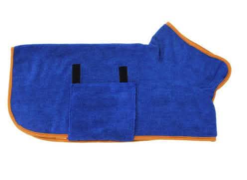 Absorbent Pet Bathrobe - Microfiber Waist-Wrapped Dog Towel - Vezir