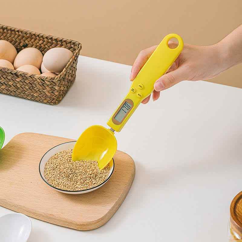Digital Kitchen Scale Spoon - LCD Display Measuring Tool - Vezir