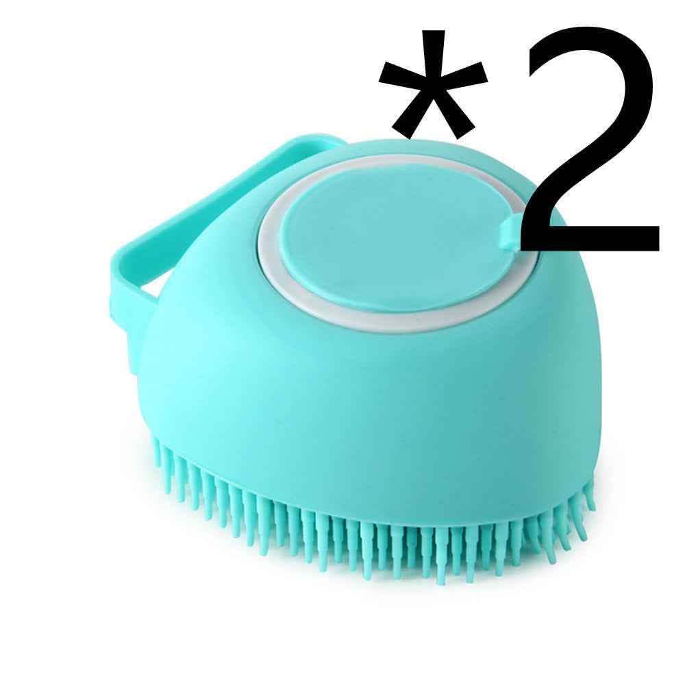 Elite Silicone Bath Massage Gloves - Professional Pet Grooming - Vezir