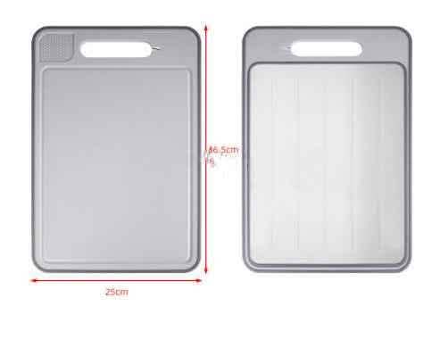 Double-Side Cutting Board - Defrosting & Knife Sharpener - Vezir