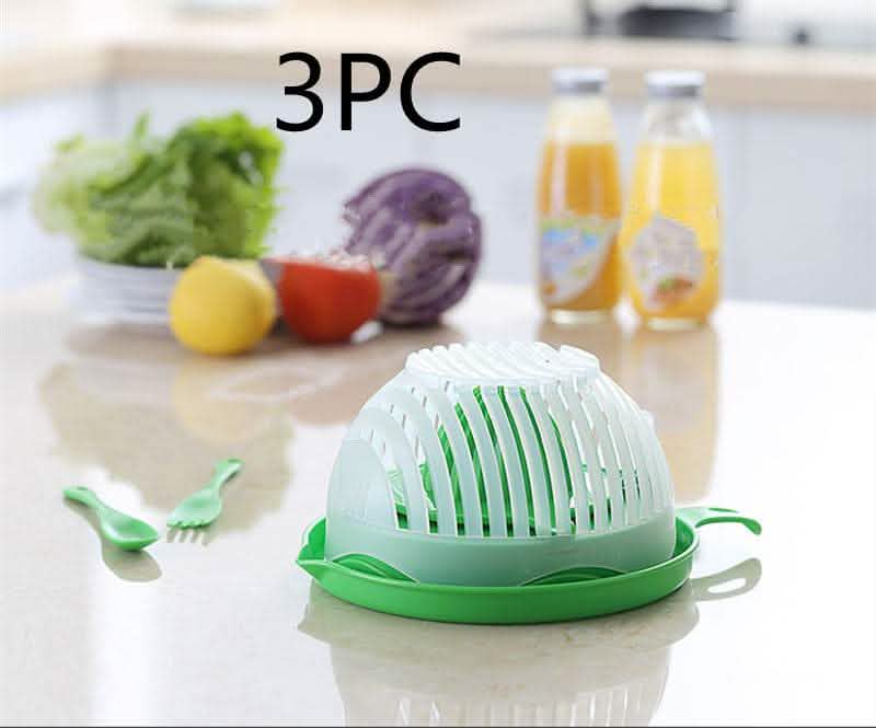 Creative Salad Cutter - Fruit Vegetable Chopping Tool - Vezir