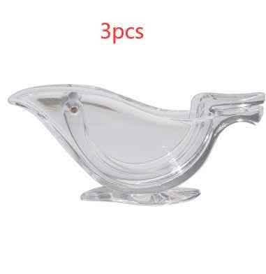Acrylic Bird Shape Lemon Juicer - Elegant Manual Squeezer - Vezir