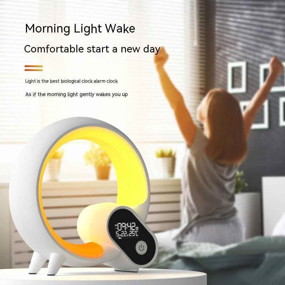 Elite Q Light Sunrise Alarm Clock - Smart Bluetooth Wake System - Vezir
