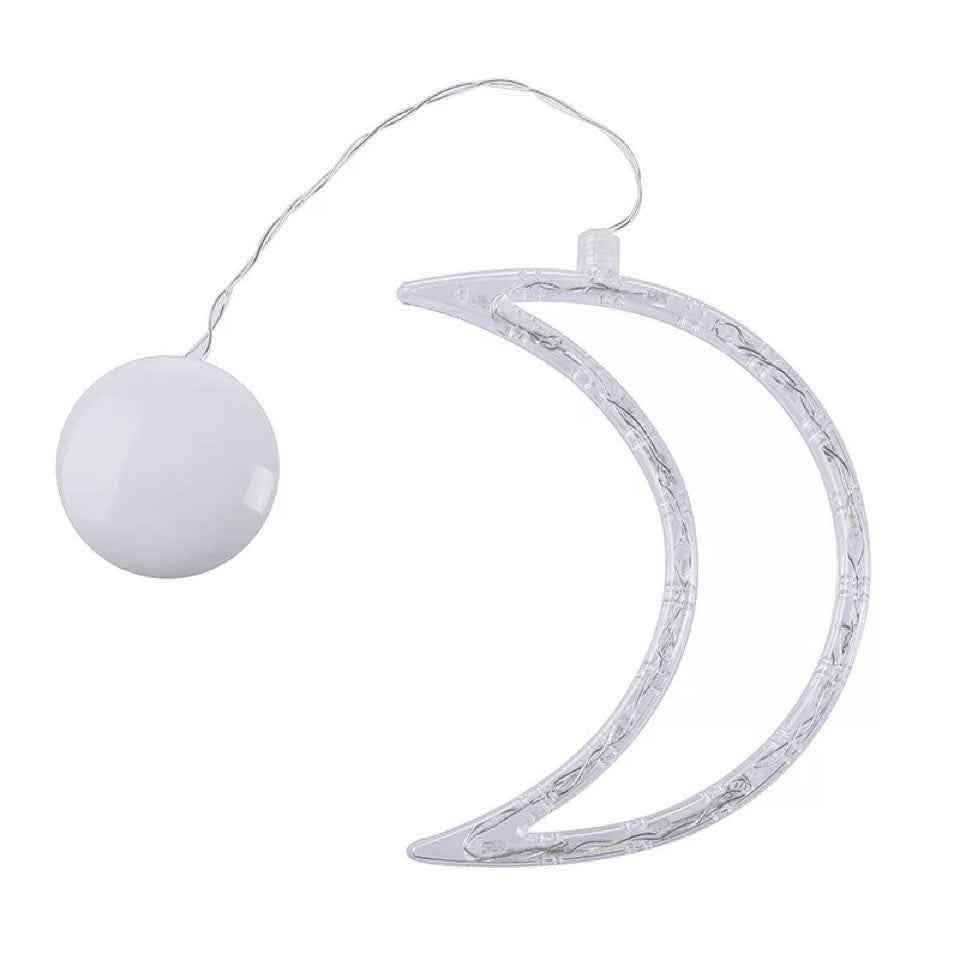 Christmas LED Suction Cup Lights - Holiday Window Decorations - Vezir