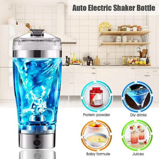 Electric Protein Shake Stirrer - USB Rechargeable Blender Cup - Vezir