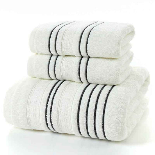 Pure Cotton Bath Towel - Household Luxury Absorbent Towel - Vezir