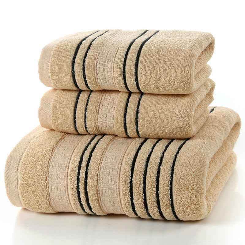 Pure Cotton Bath Towel - Household Luxury Absorbent Towel - Vezir