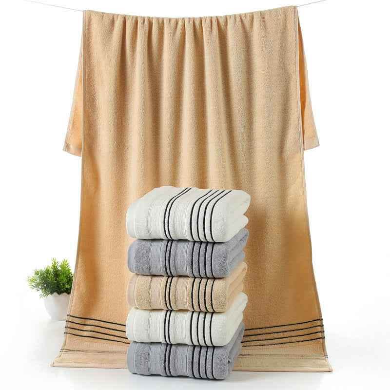 Pure Cotton Bath Towel - Household Luxury Absorbent Towel - Vezir
