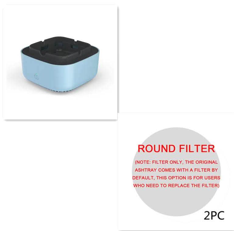 Smart Air Purifying Ashtray - Smoke Removal & Anion Technology - Vezir