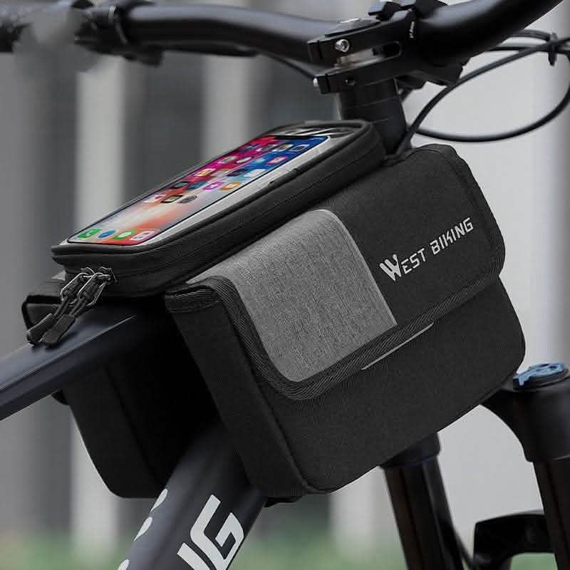 Bilateral Touch Screen Saddle Bag - Cycling Storage Solution - Vezir