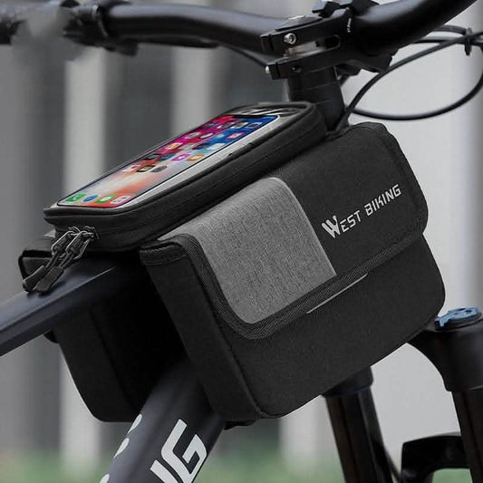 Bilateral Touch Screen Saddle Bag - Cycling Storage Solution - Vezir