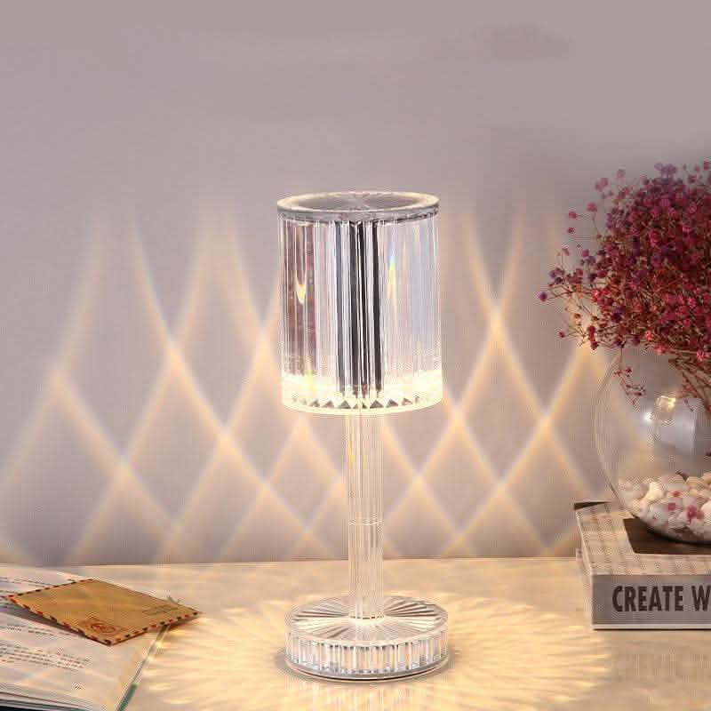 Elite Crystal Diamond Table Lamp - Romantic LED Night Light - Vezir