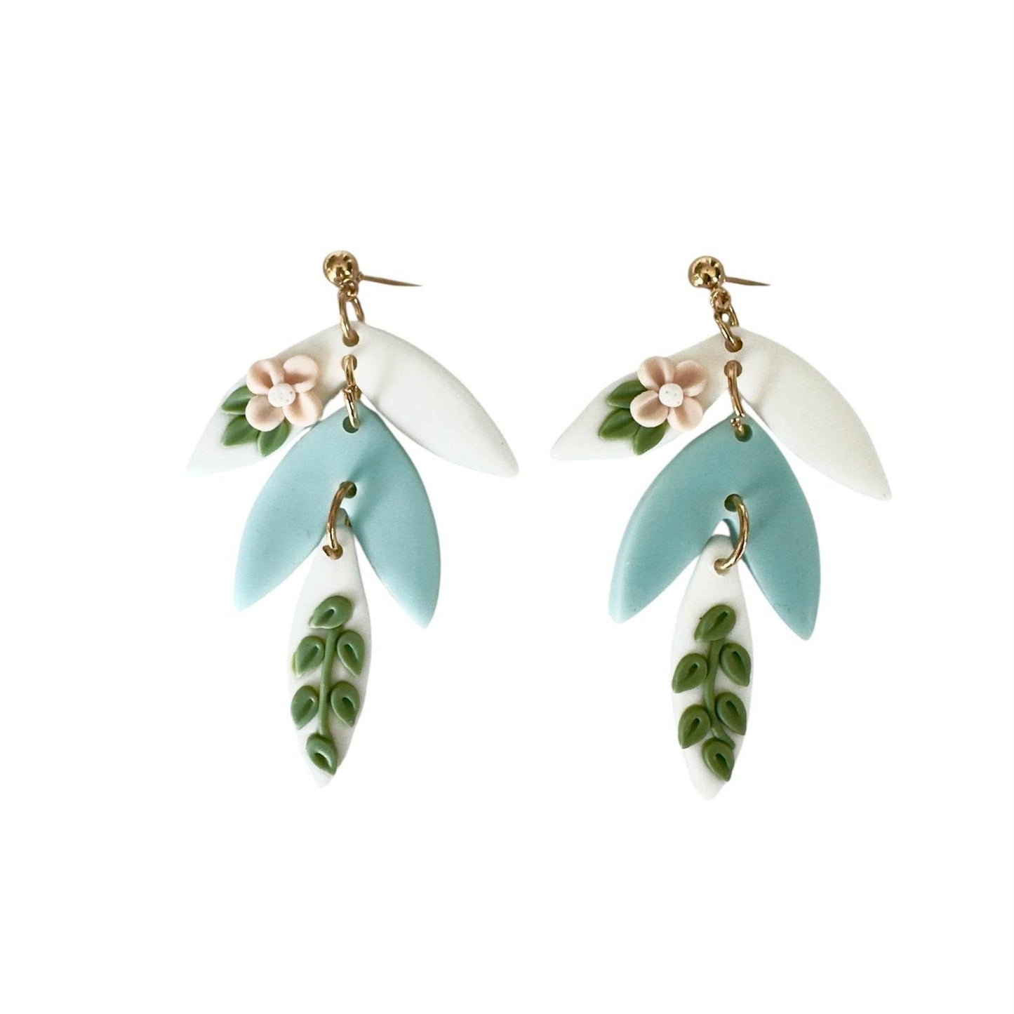 Botanical Drop Earrings – Nature-Inspired Fashion Jewellery