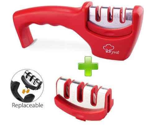 Diamond Tungsten Steel Knife Sharpener - Kitchen Tool - Vezir