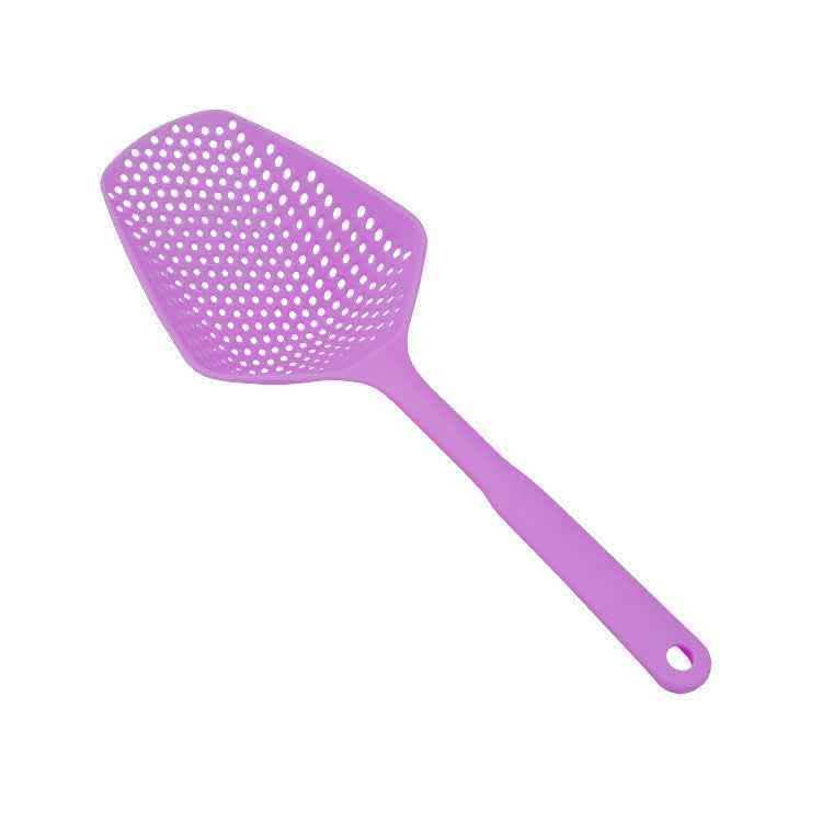 Elite Nylon Strainer Scoop - Large Kitchen Colander Tool - Vezir