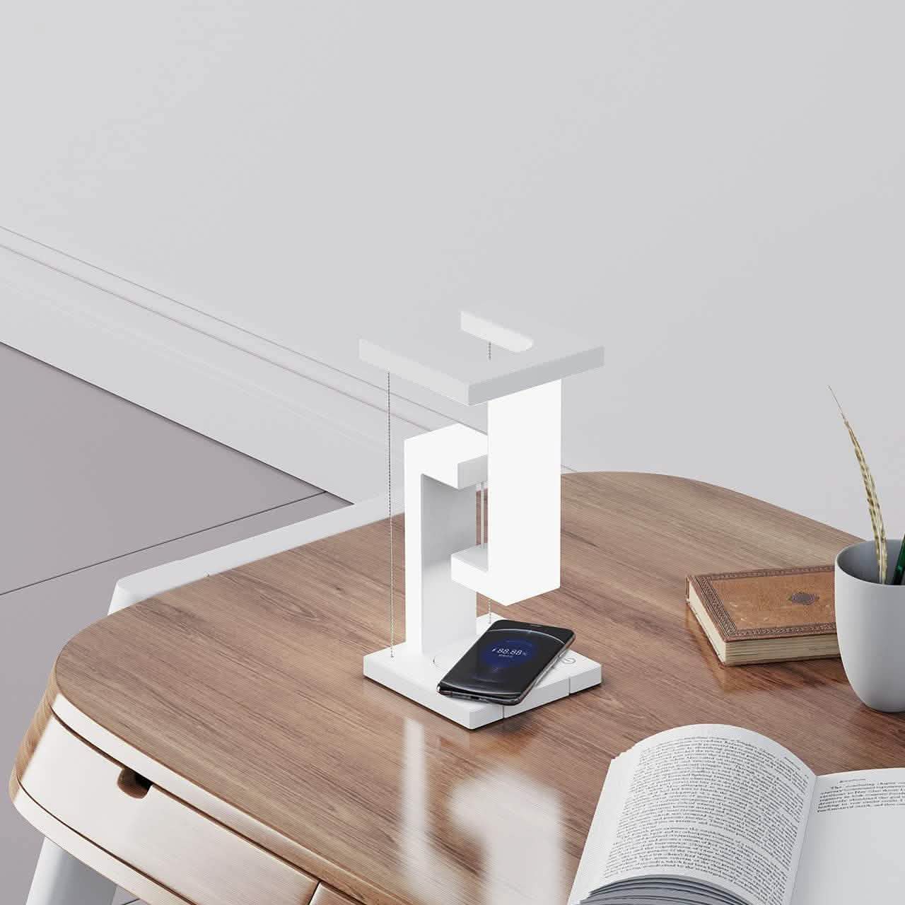 Wireless Charging Floating Lamp - Smart Suspension Table Light - Vezir