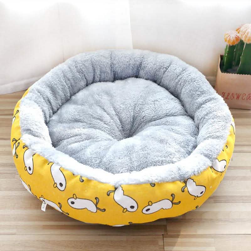 Pet Litter Pad - Round Cotton Padded Mat for Dogs & Cats - Vezir