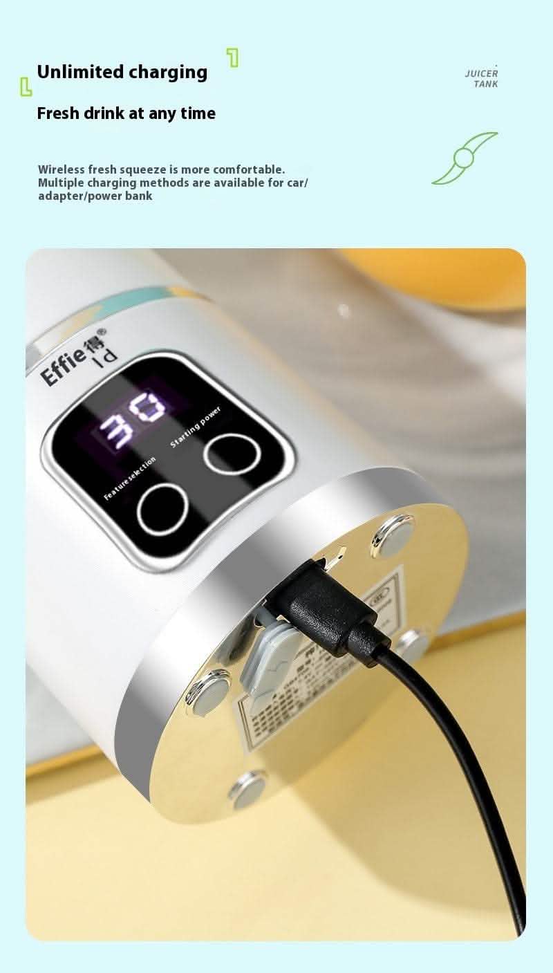 Portable Blender - USB Charging Ice Crushing Juicer - Vezir