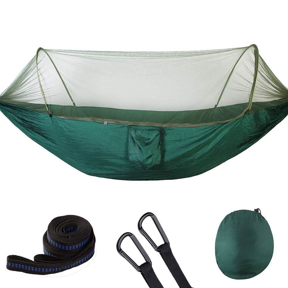 Automatic Quick-Opening Hammock - Mosquito Net Camping Bed - Vezir