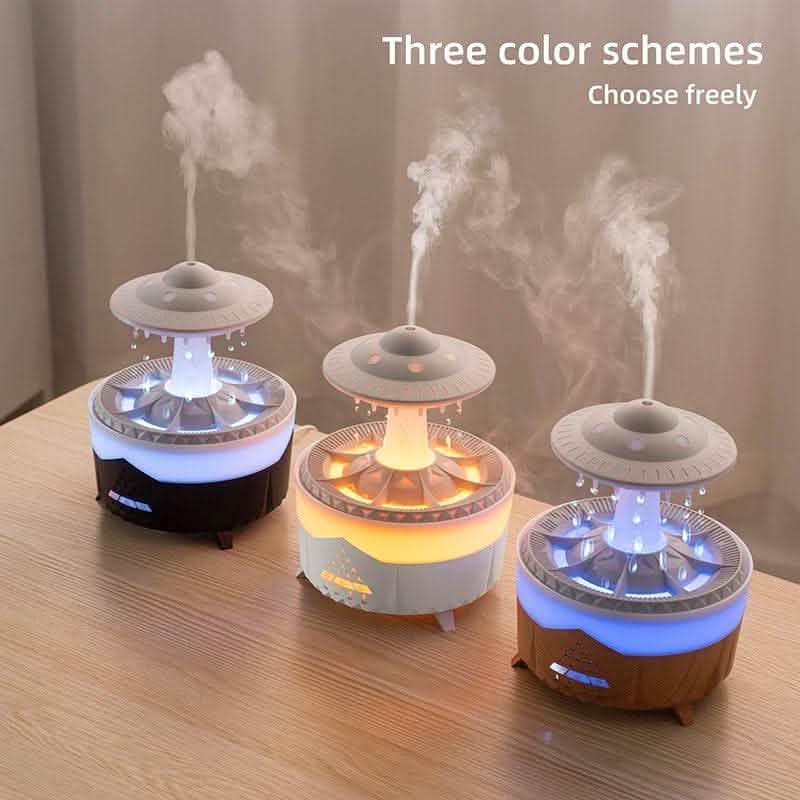 UFO Raindrop Humidifier - USB Aromatherapy Air Diffuser - Vezir
