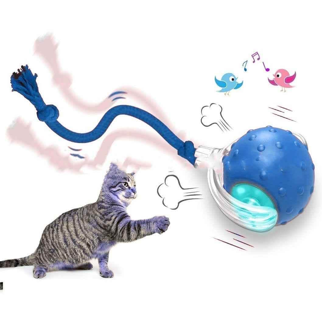 Elite Interactive Cat Toy Ball - Super Drive Entertainment System - Vezir