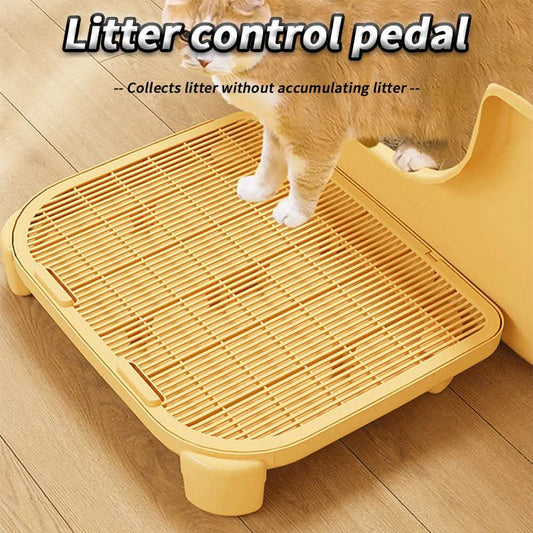 Cat Litter Control Mat - Anti-Tracking Double Layer System - Vezir