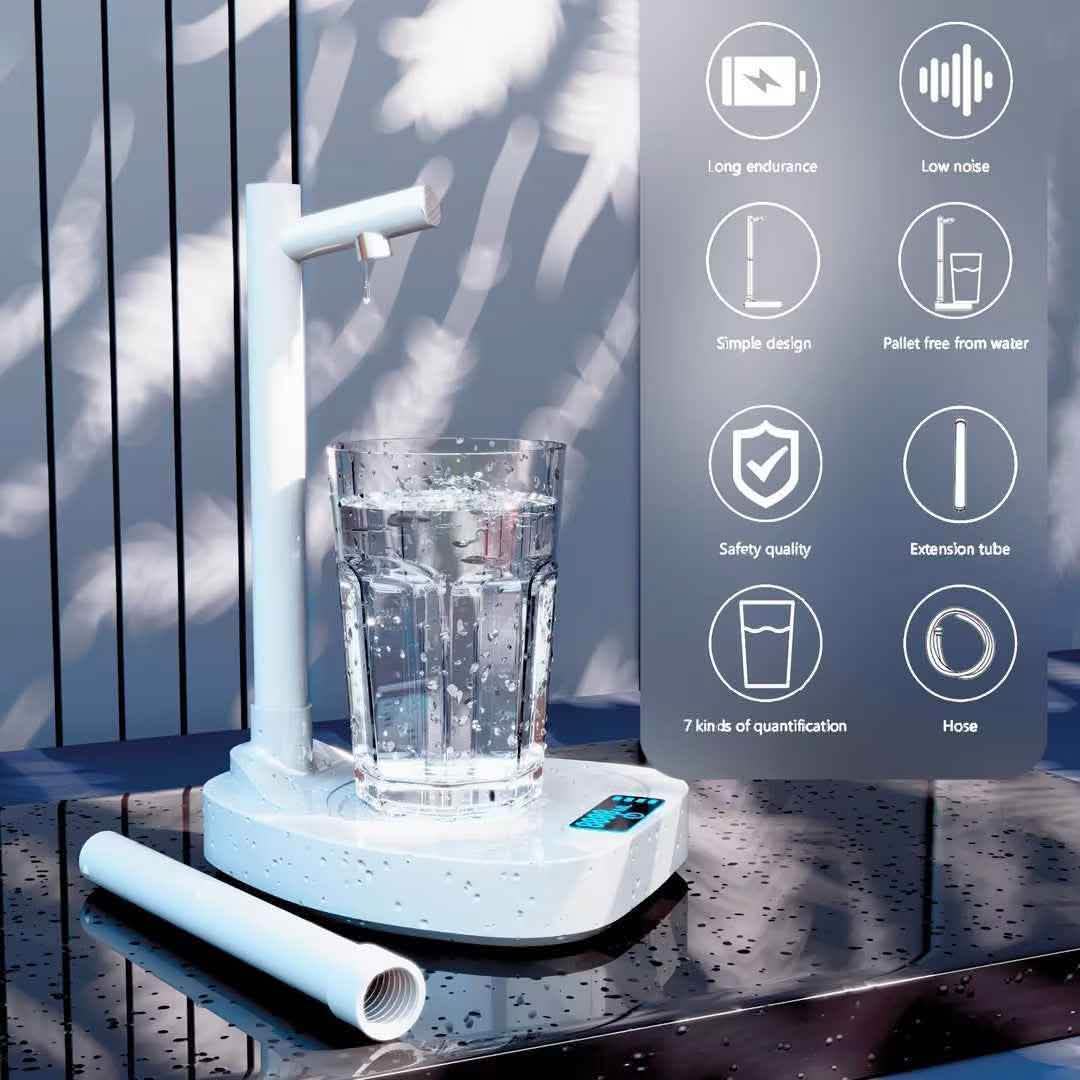 Automatic Water Dispenser - Desktop Rechargeable Pump - Vezir