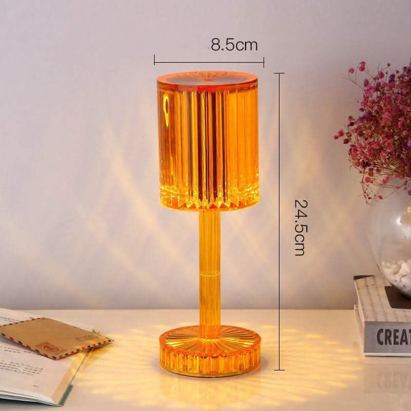 Elite Crystal Diamond Table Lamp - Romantic LED Night Light - Vezir