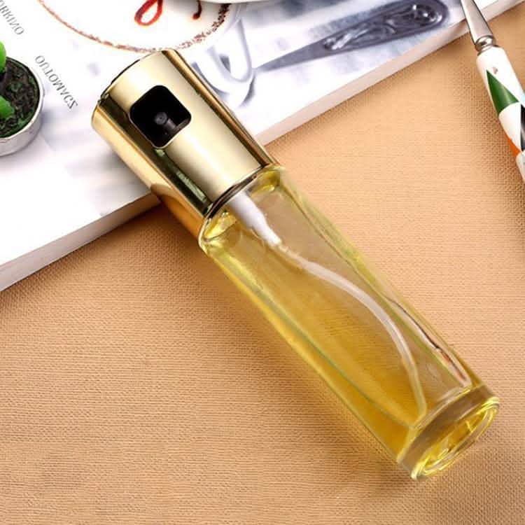 Oil Spray Bottle - Push Type Cooking Vinegar Sprayer Set - Vezir