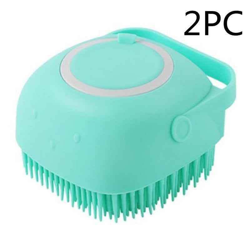 Elite Silicone Bath Massage Gloves - Professional Pet Grooming - Vezir