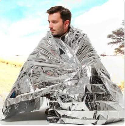 Emergency Survival Blanket - Hypothermia Lifesaving Field Blanket - Vezir
