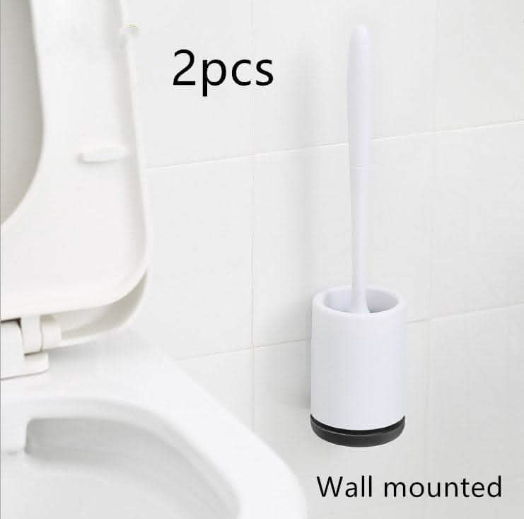 Non-Stick Toilet Brush Head - Soft Plastic Cleaning Tool - Vezir