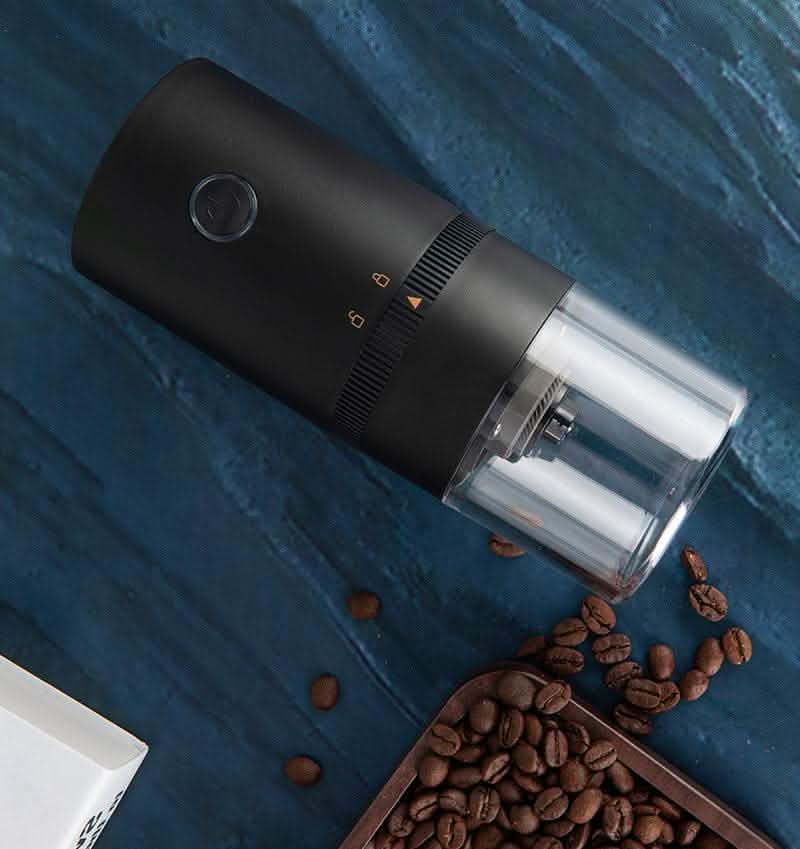 Portable Electric Coffee Grinder - USB-C Ceramic Burr Mill - Vezir