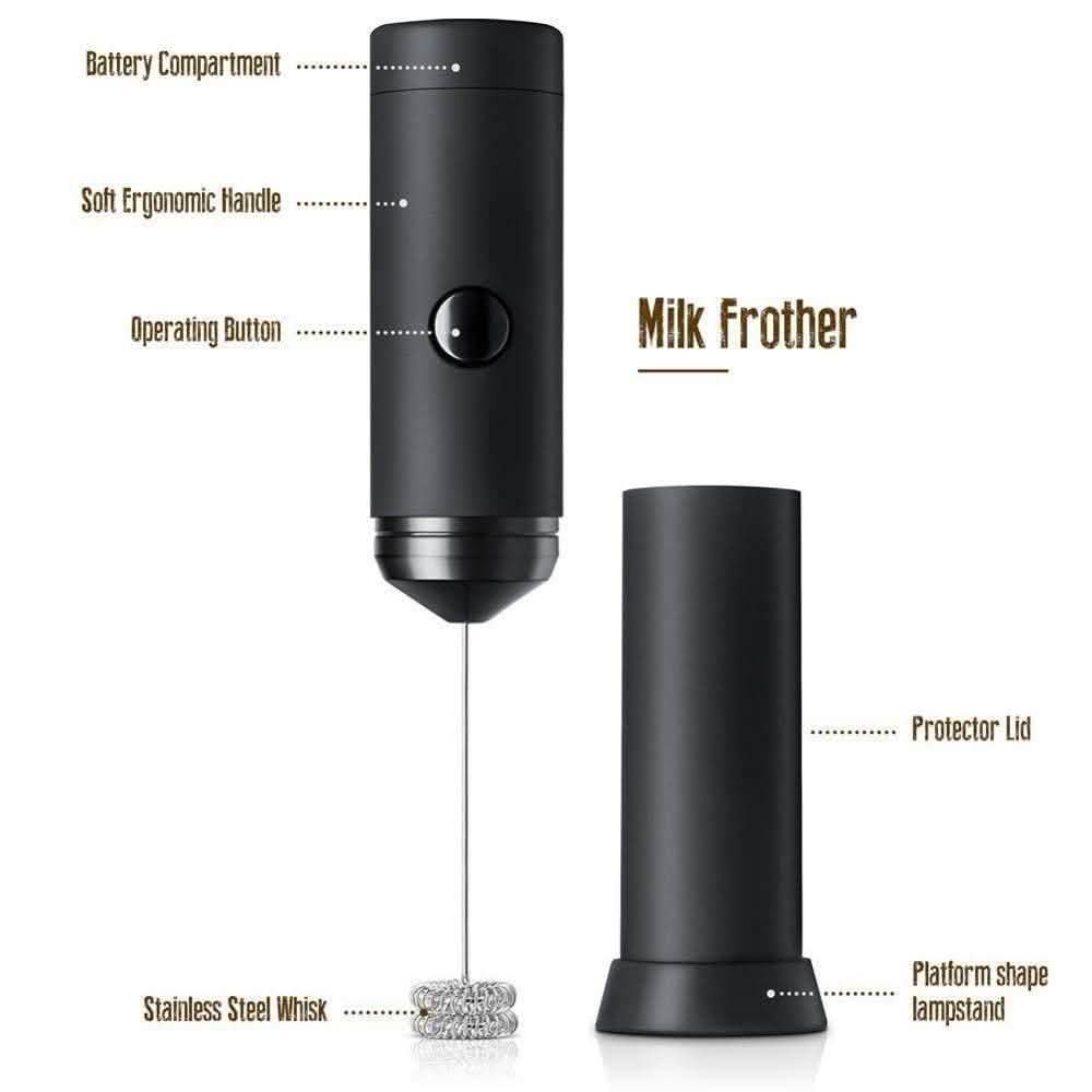 Electric Milk Frother - Egg Foam Coffee Maker Kitchen Tool - Vezir