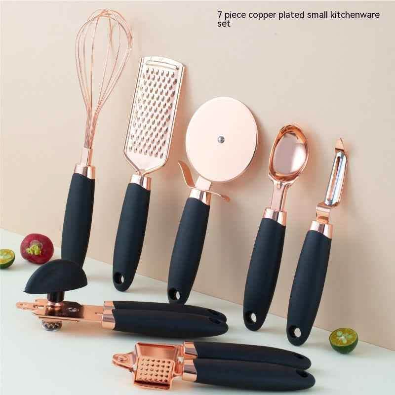 Copper Plated Kitchen Peeler Set - Premium Household Gadgets - Vezir