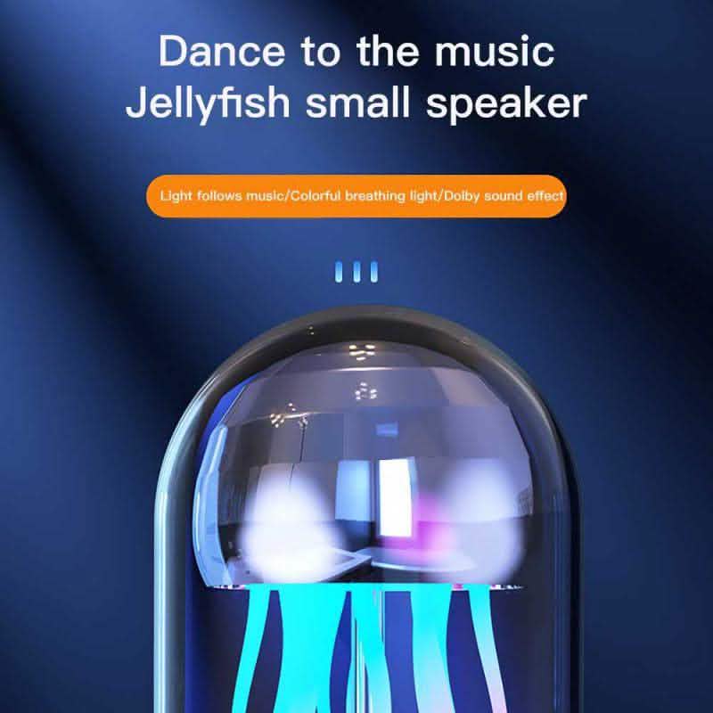3-in-1 Colorful Jellyfish Lamp - Smart Bluetooth Speaker Clock - Vezir